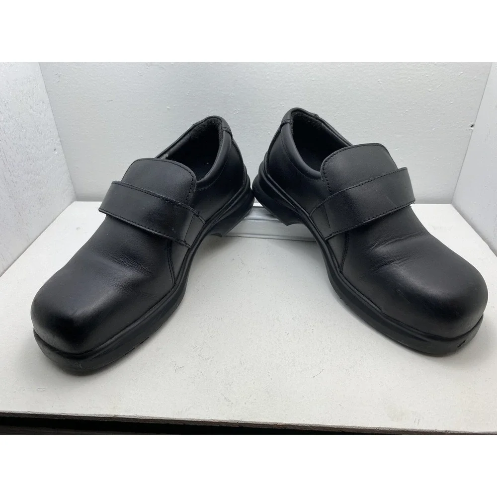Red Wing Shoes 2413-05 Black Leather Steel Toe Slip On Work Shoes Mens 6.5 / W 8